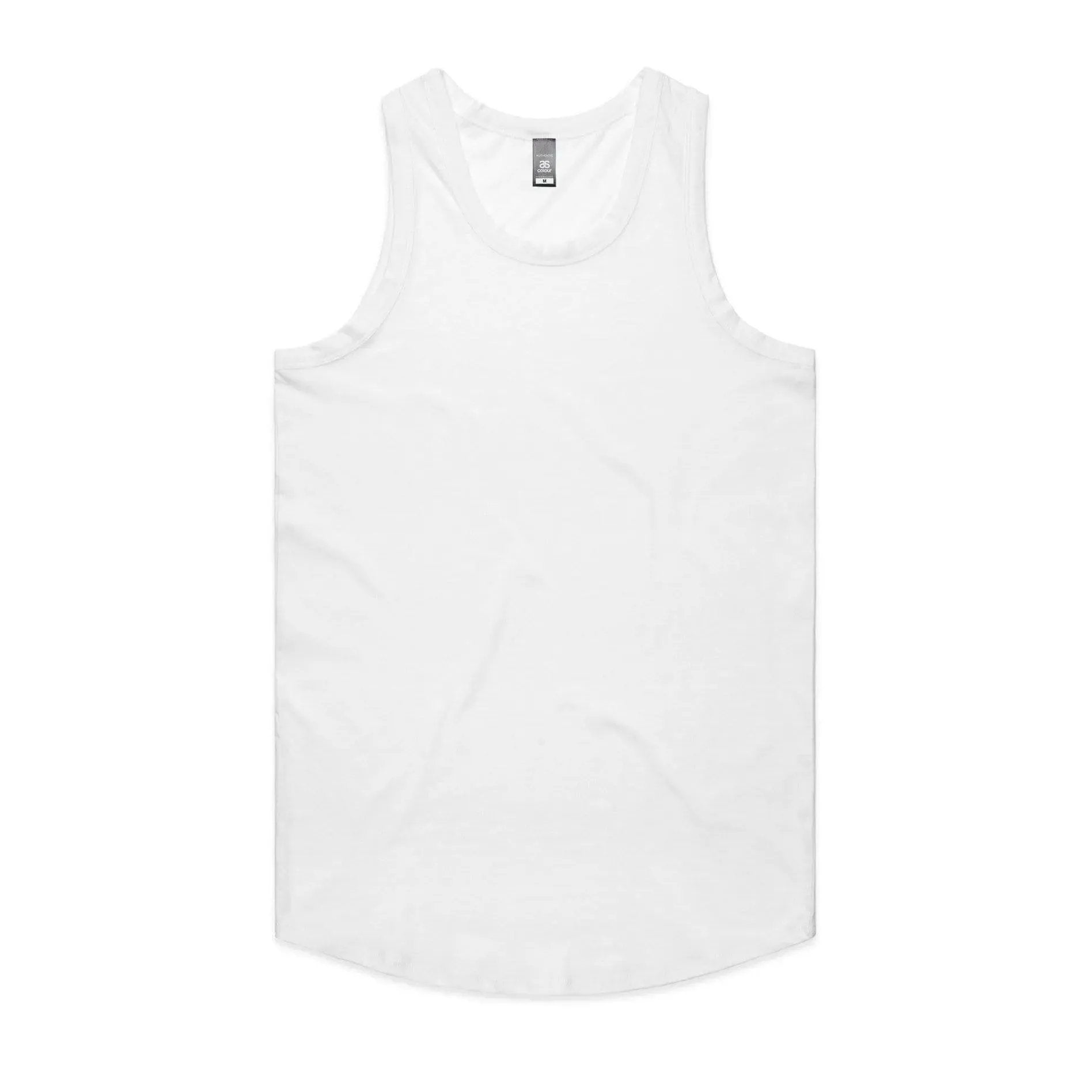 As Colour Men's authentic singlet 5004 Casual Wear As Colour WHITE SML